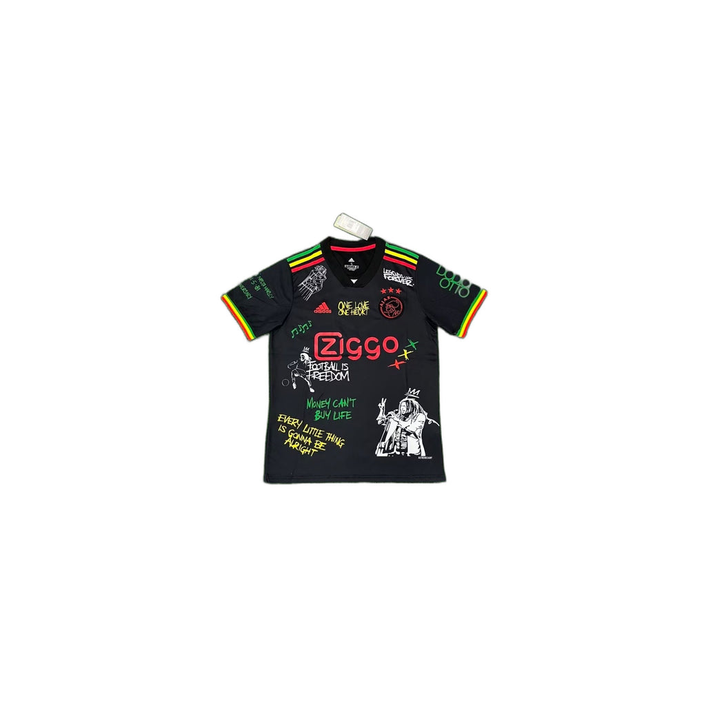 Ajax x Bob Marley Black Special Edition Shirt (Concept)