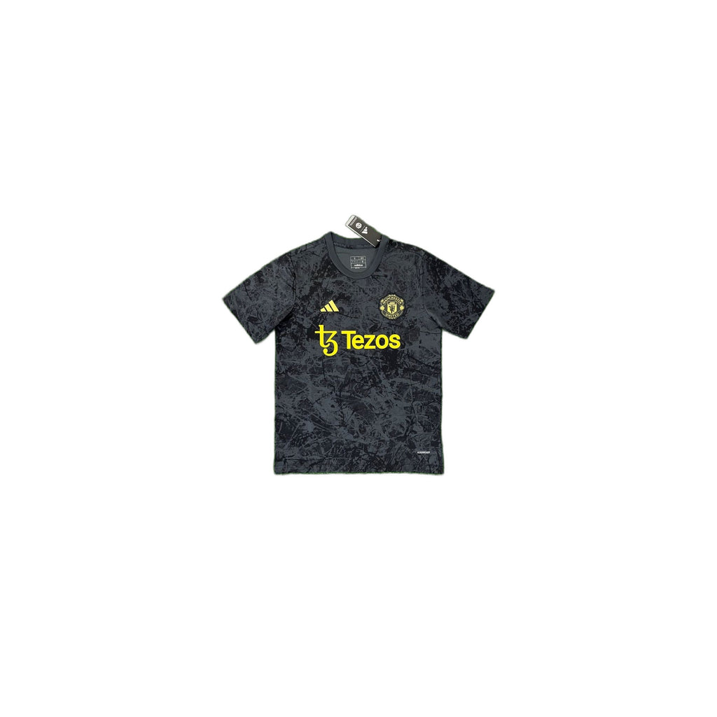 Manchester United Black Pattern Shirt (Training/Concept Style)