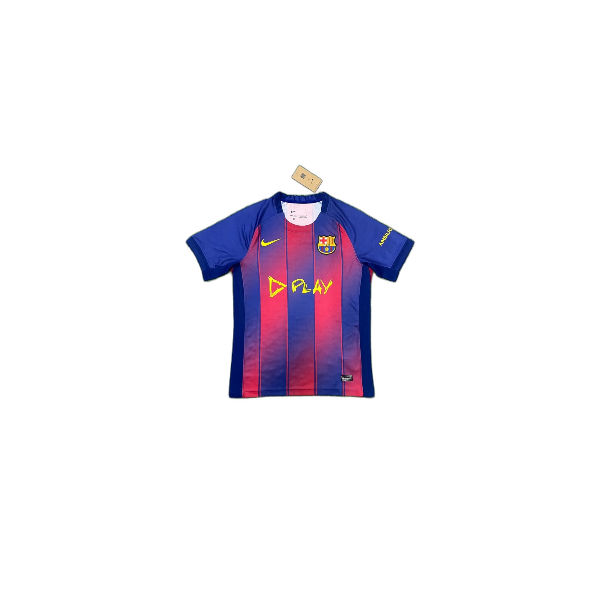 FC Barcelona “PLAY” Concept Home Shirt – Blaugrana Stripes