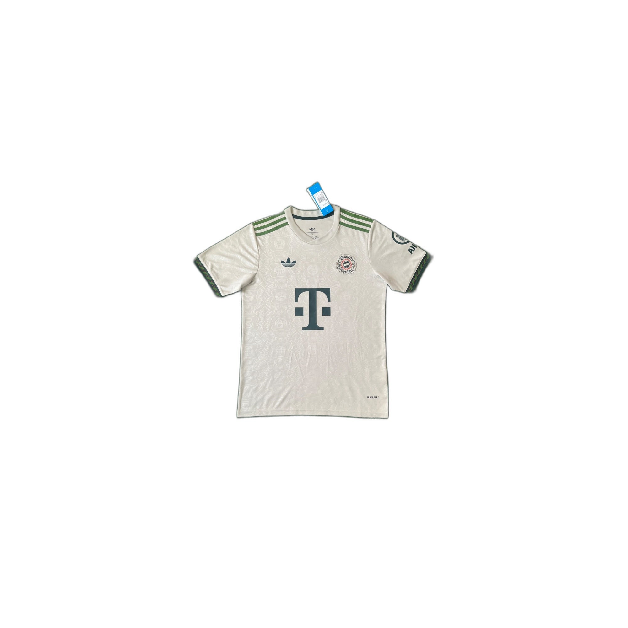 FC Bayern Munich Oktoberfest Special Edition Shirt – Cream/Green (Adidas Originals)