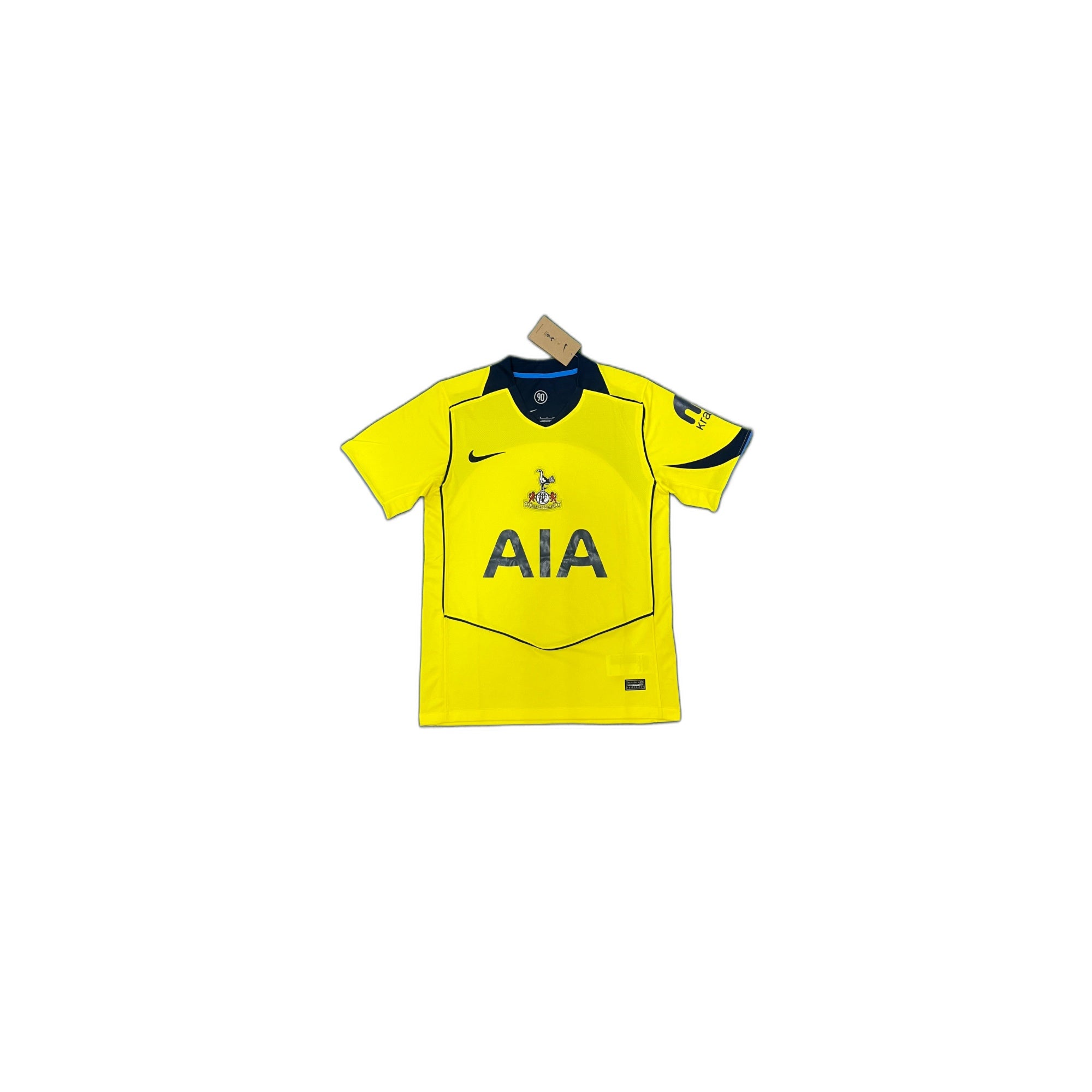 Tottenham Hotspur Yellow Away/Third Shirt 2025/26