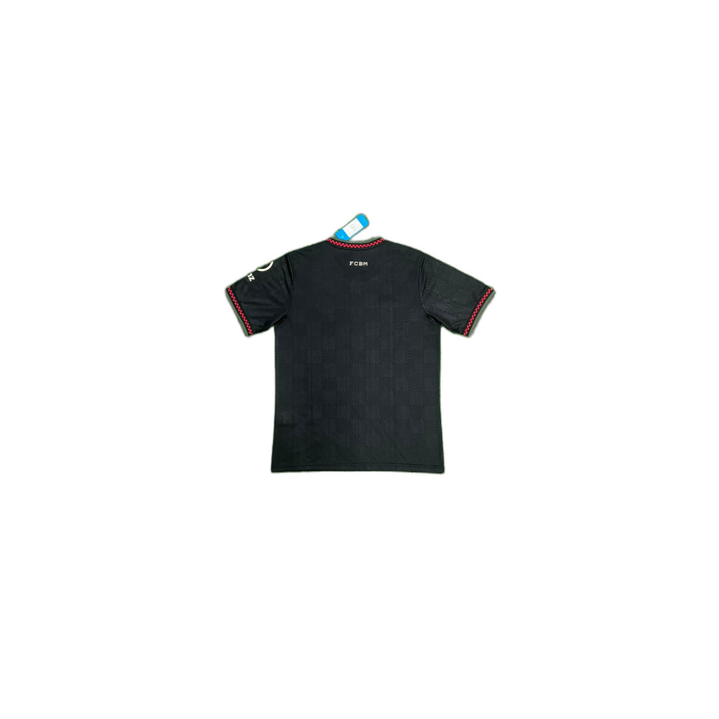 Bayern Munich 2025/26 Third Shirt – Black/Red (Telekom)