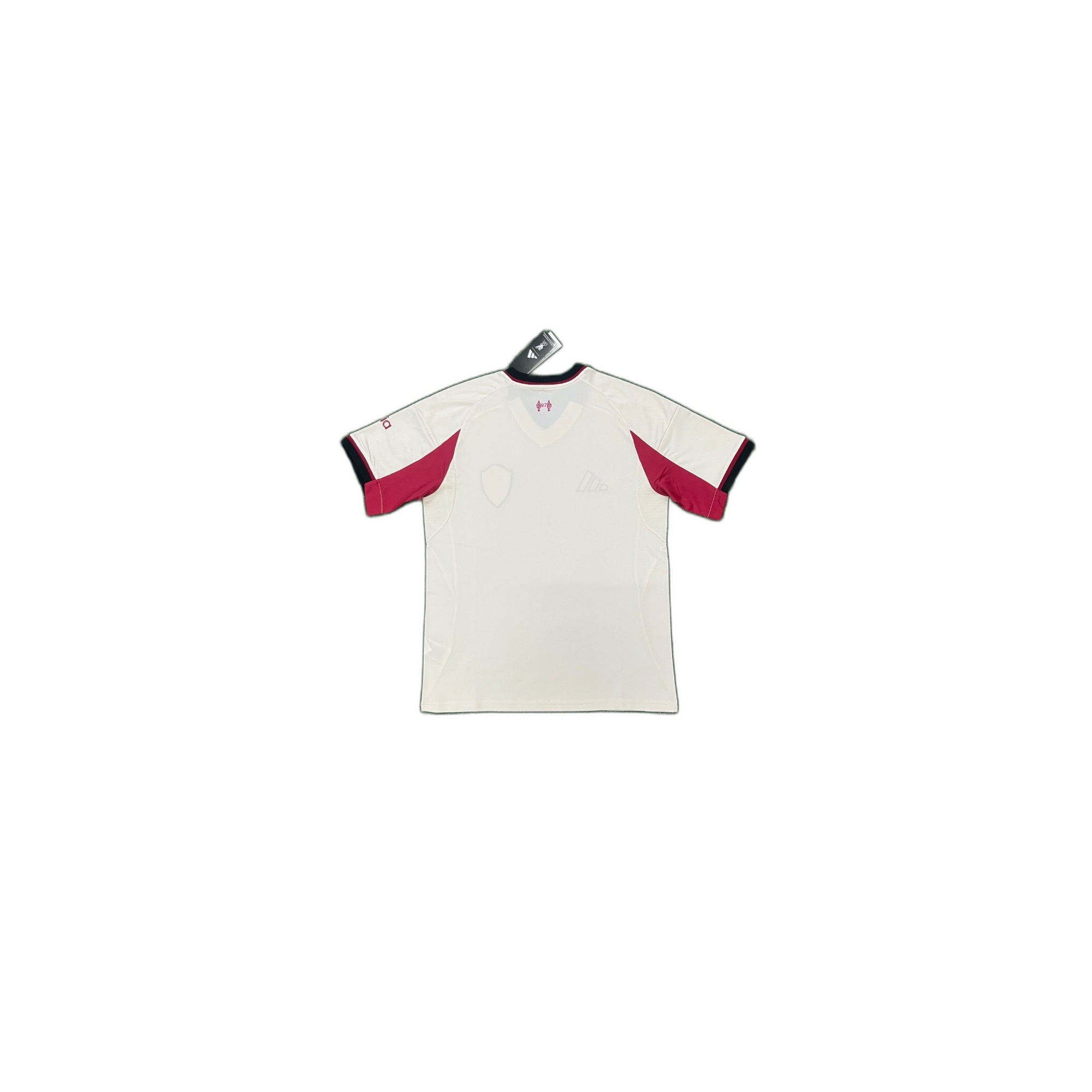 Liverpool White & Burgundy Third Shirt 2025/26