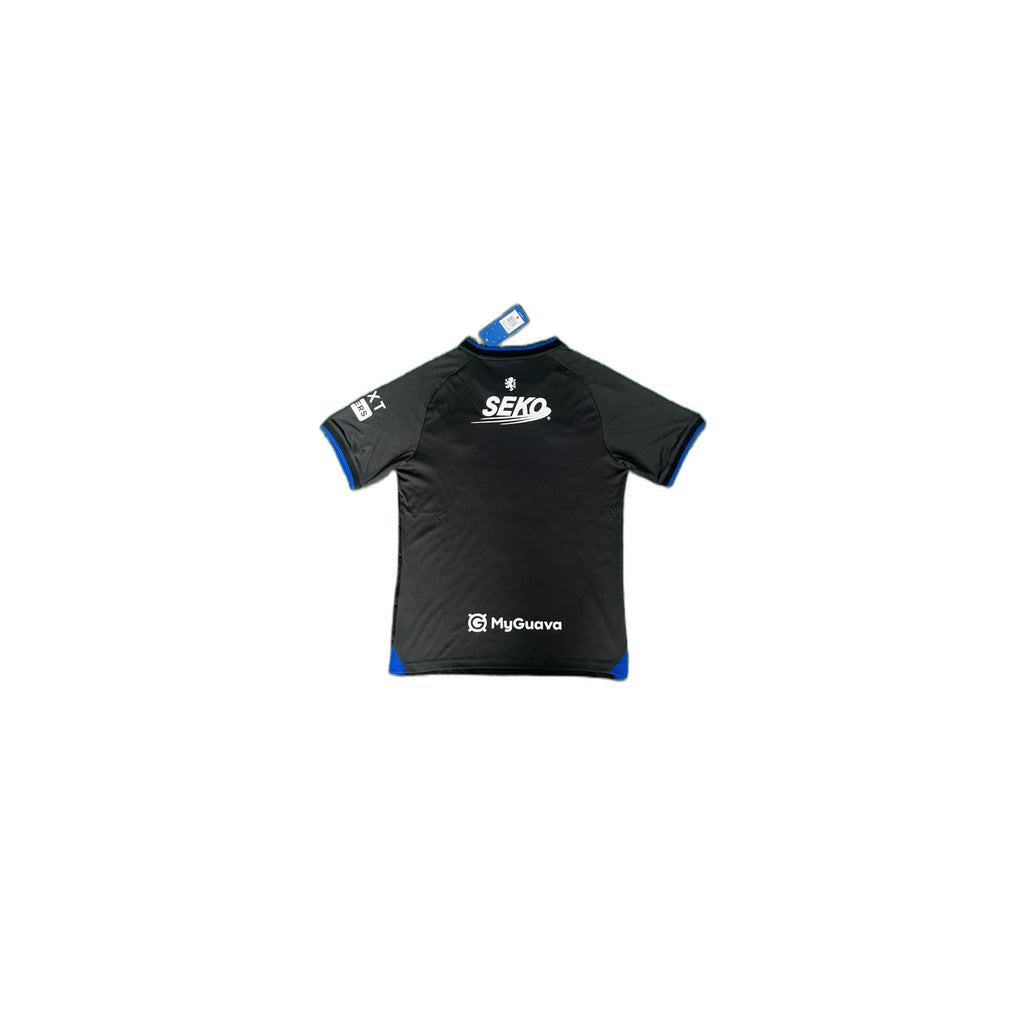 Rangers – 2025/26 Third Shirt (Black/Blue Trim)