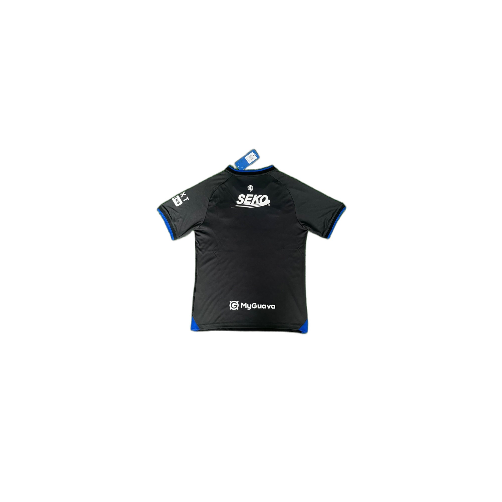 Rangers – 2025/26 Third Shirt (Black/Blue Trim)