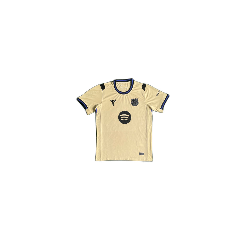 FC Barcelona – Beige/Gold away Shirt 2025/26