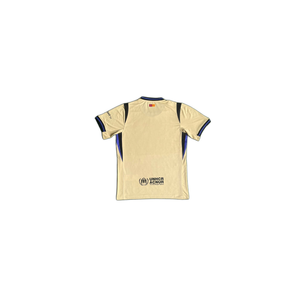 FC Barcelona – Beige/Gold away Shirt 2025/26