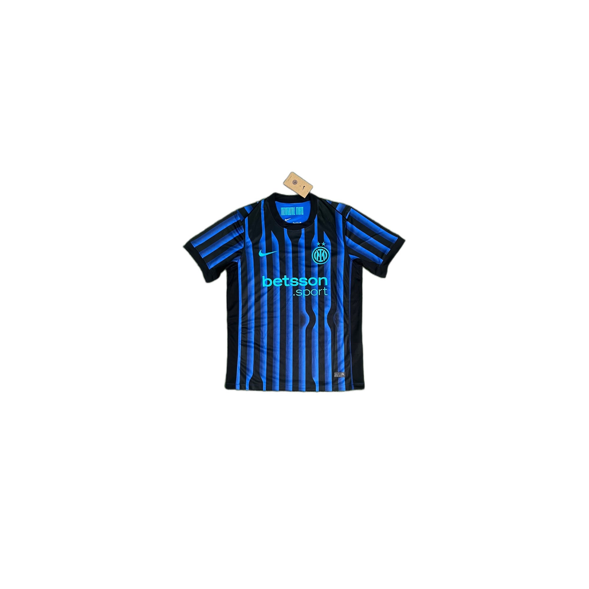 Inter Milan – Blue/Black Striped Home Shirt 2025/26