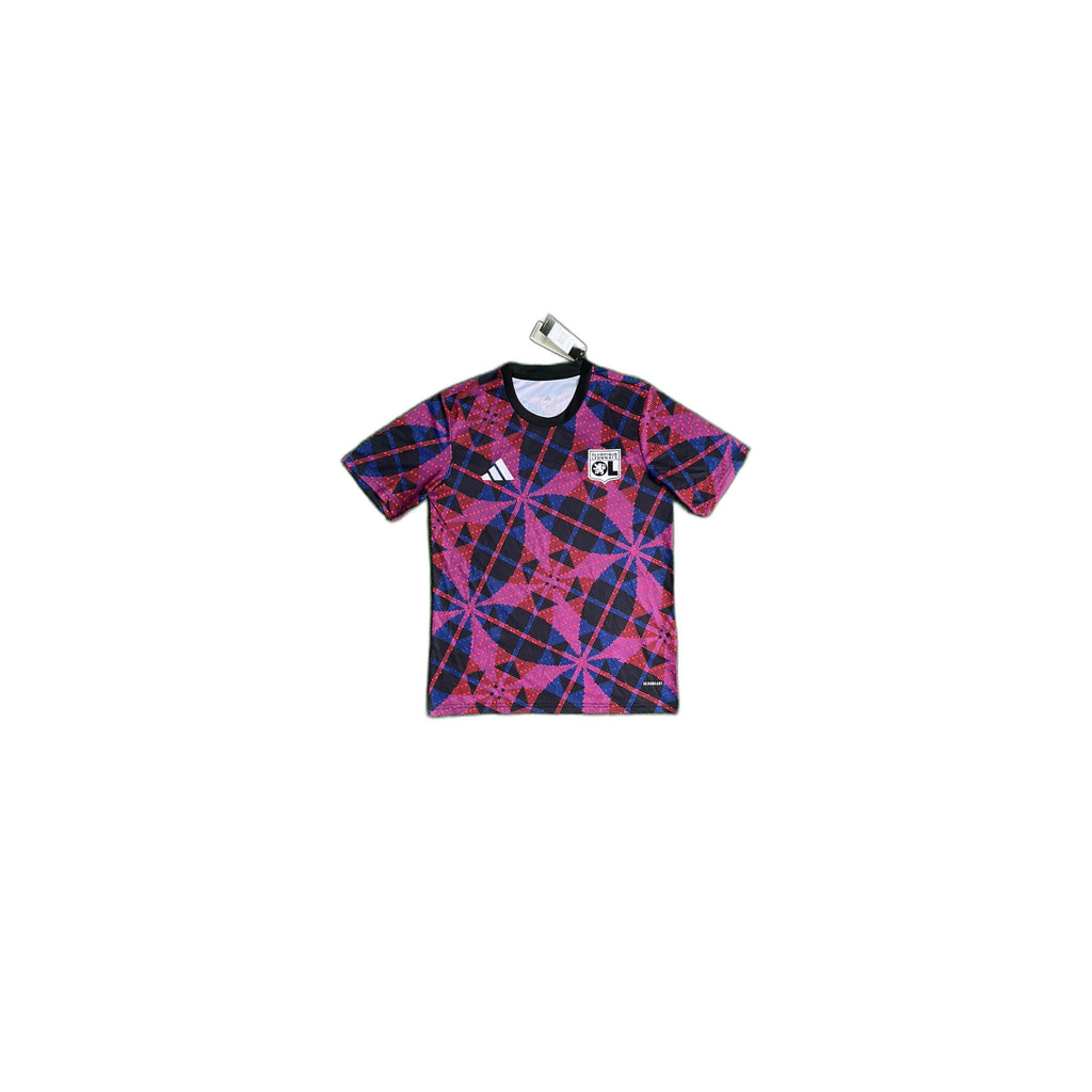 Olympique Lyonnais (OL) pre match Pattern Shirt