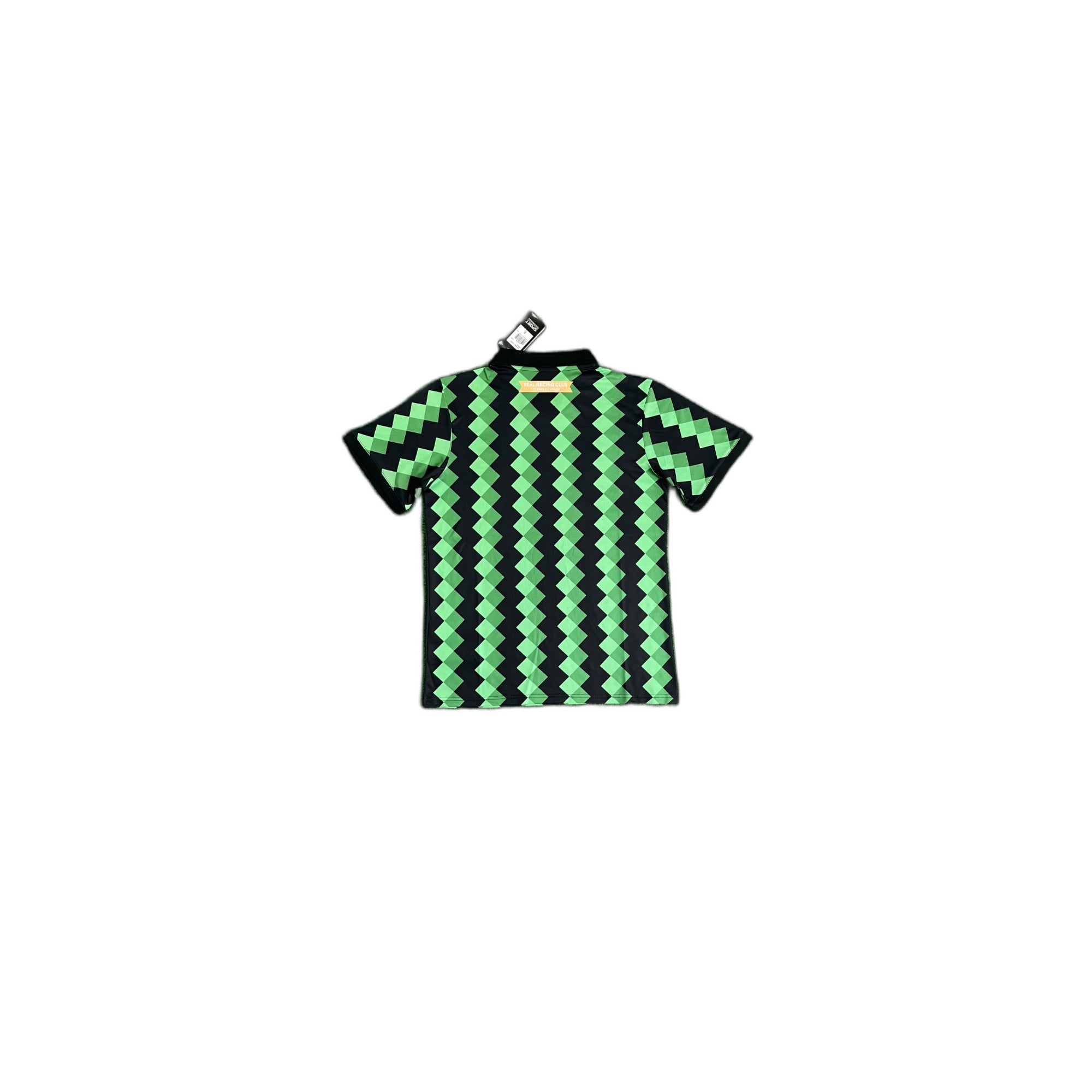 Real Racing Club Santander Green/Black Zigzag Shirt