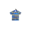 Real Madrid Blue/Grey Patchwork Pre-Match Style Shirt