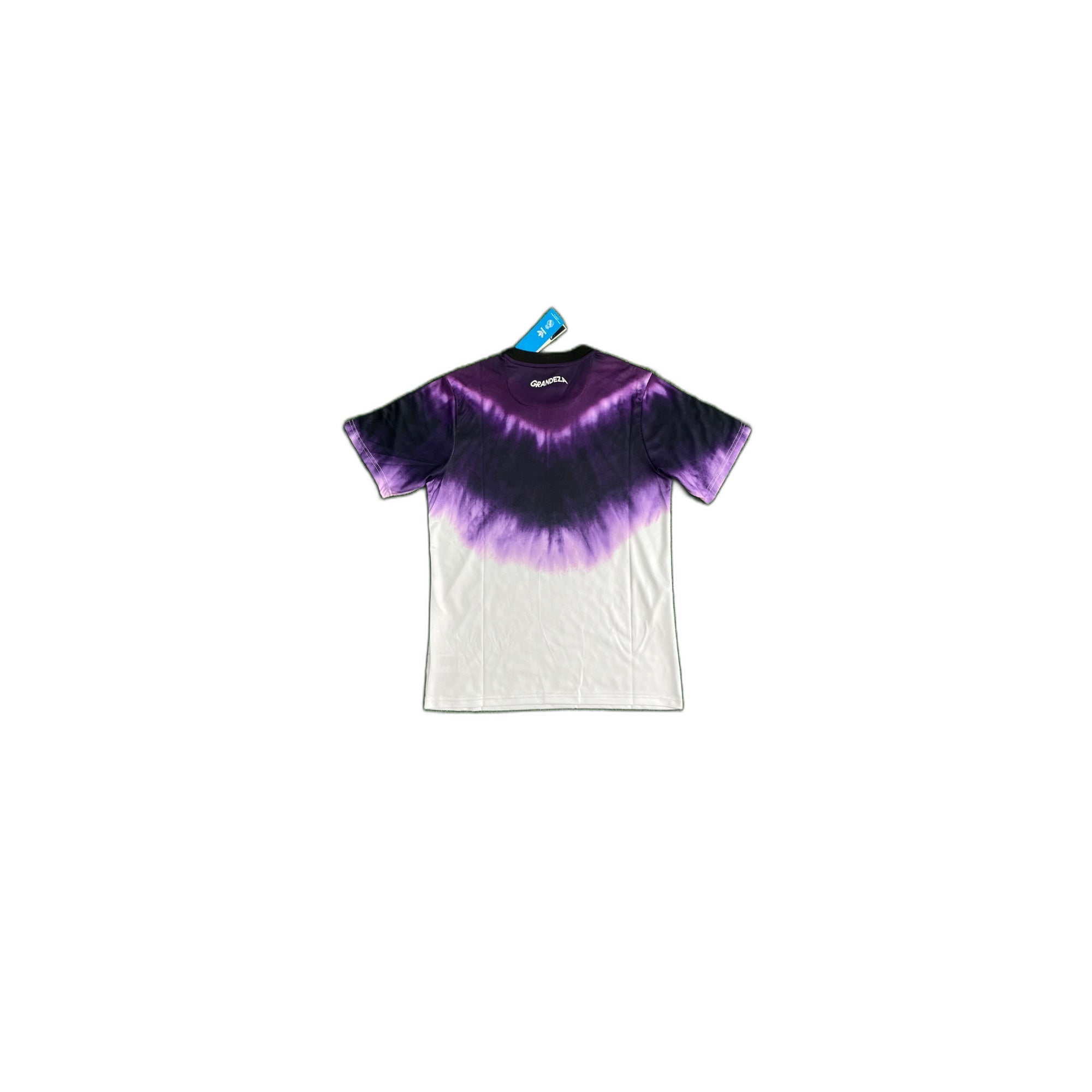 Real Madrid purple white and black training style shirt