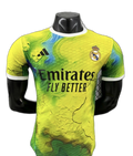 Real Madrid yellow and green special shirt