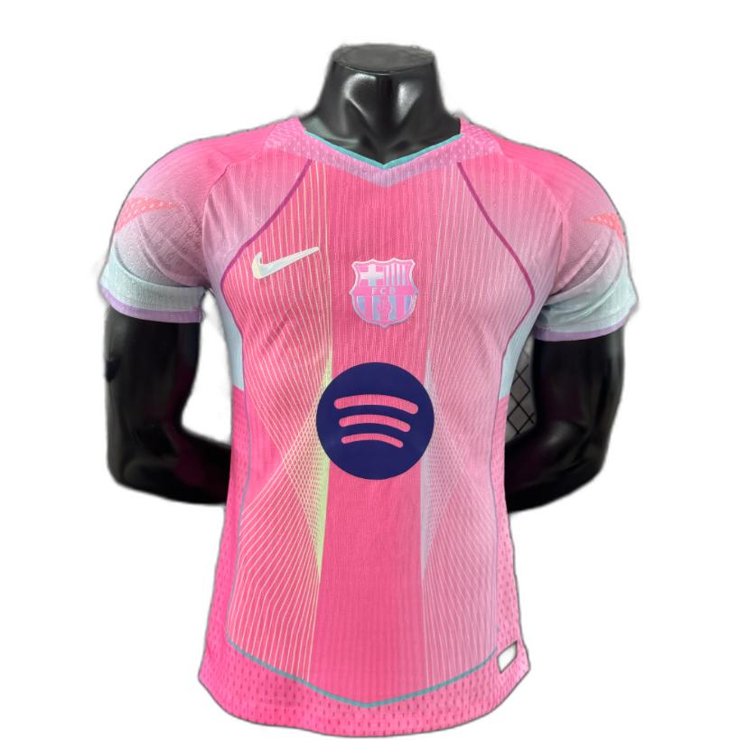 Barcelona pink concept shirt