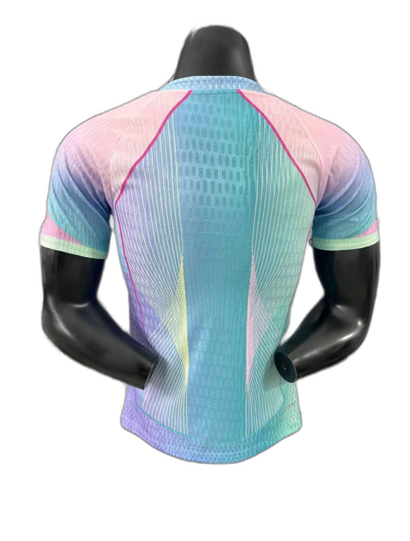 Barcelona special blue and pink shirt