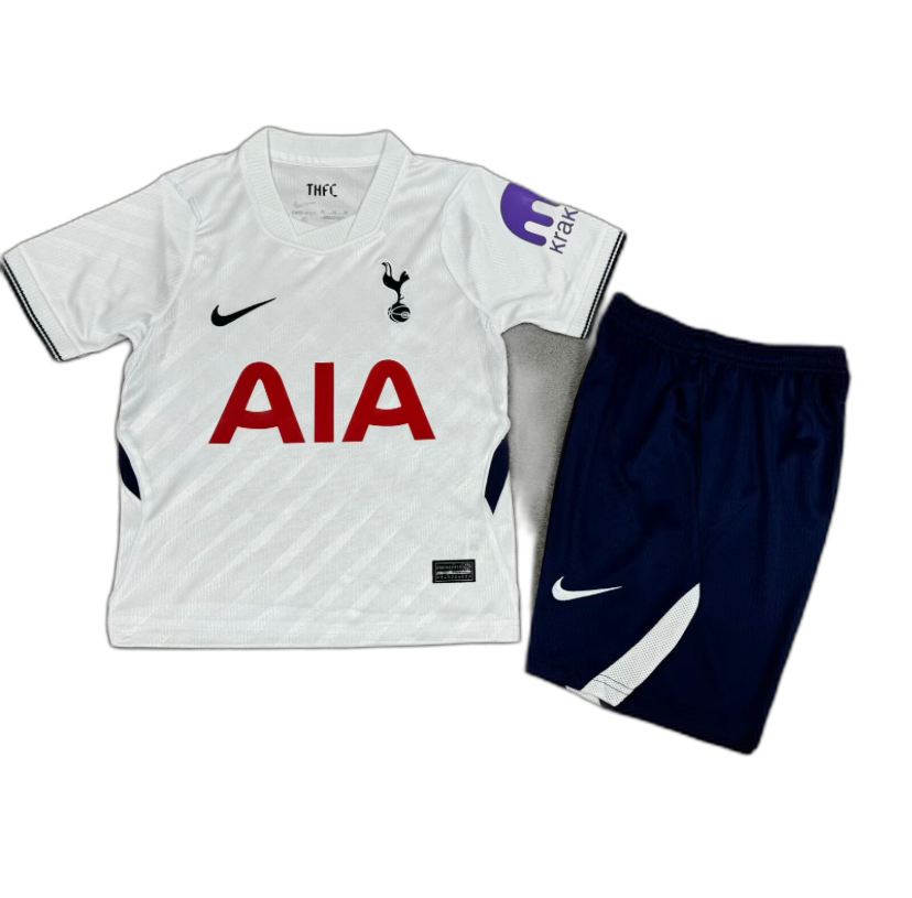 Tottenham Hotspurs Kids Home Shirt + Shorts 2026/2027