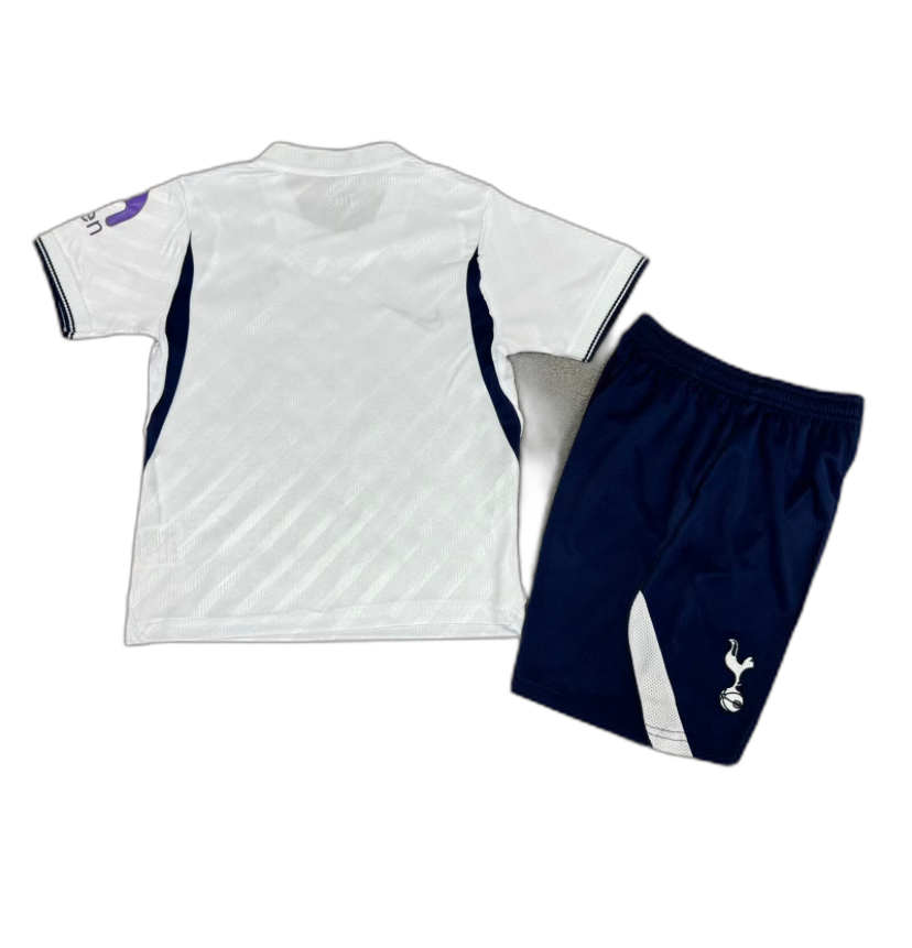 Tottenham Hotspurs Kids Home Shirt + Shorts 2026/2027
