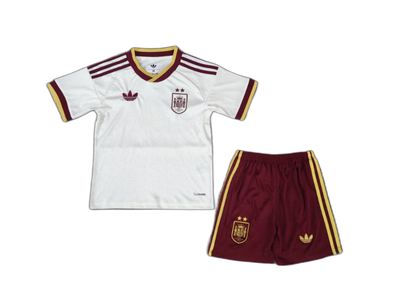 Spain Away Kids Shirt + Shorts 2026/2027