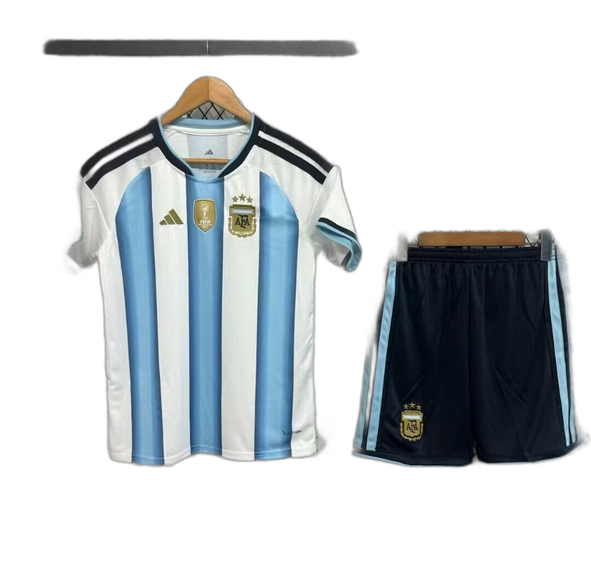 Argentina Home Kids Shirt + Shorts 2026/2027