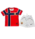 Norway Home Kids Shirt + Shorts 2026/2027