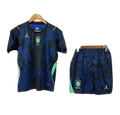 Brazil Away Kids Shirt + Shorts 2026/2027