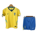 Brazil Home Kids Shirt + Shorts 2026/2027