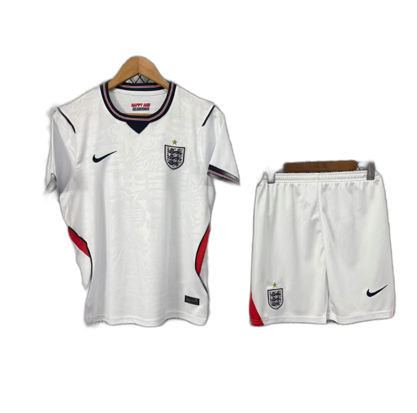 England Home Kids Shirt + Shorts 2026/2027