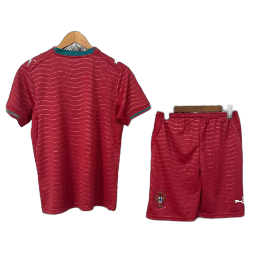 Portugal Home Kids Shirt + Shorts 2026/2027