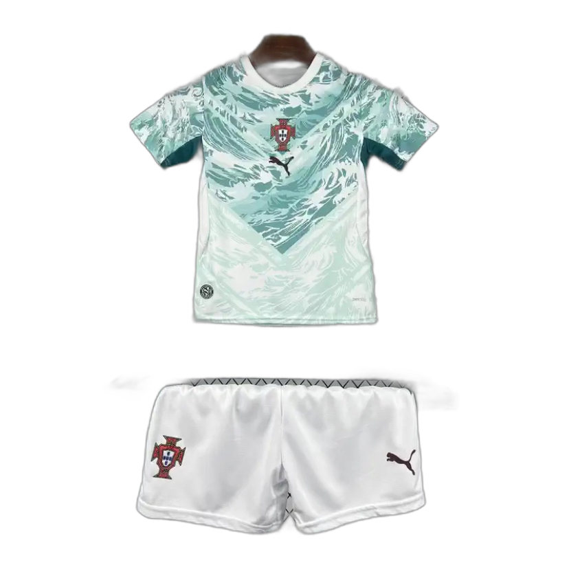 Portugal Away Kids Shirt + Shorts 2026/2027