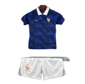 France Home Kids Shirt + Shorts 2026/2027