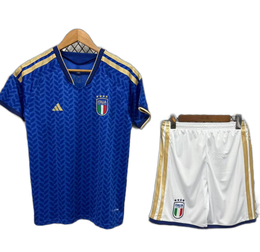 Italy Home Kids Shirt + Shorts 2026/2027