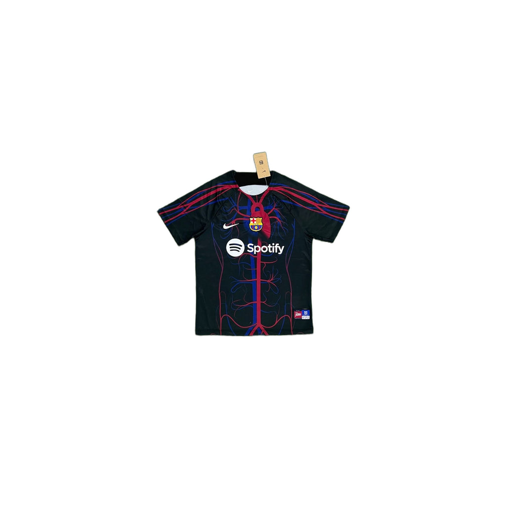 FC Barcelona Black Graphic Shirt (Concept)