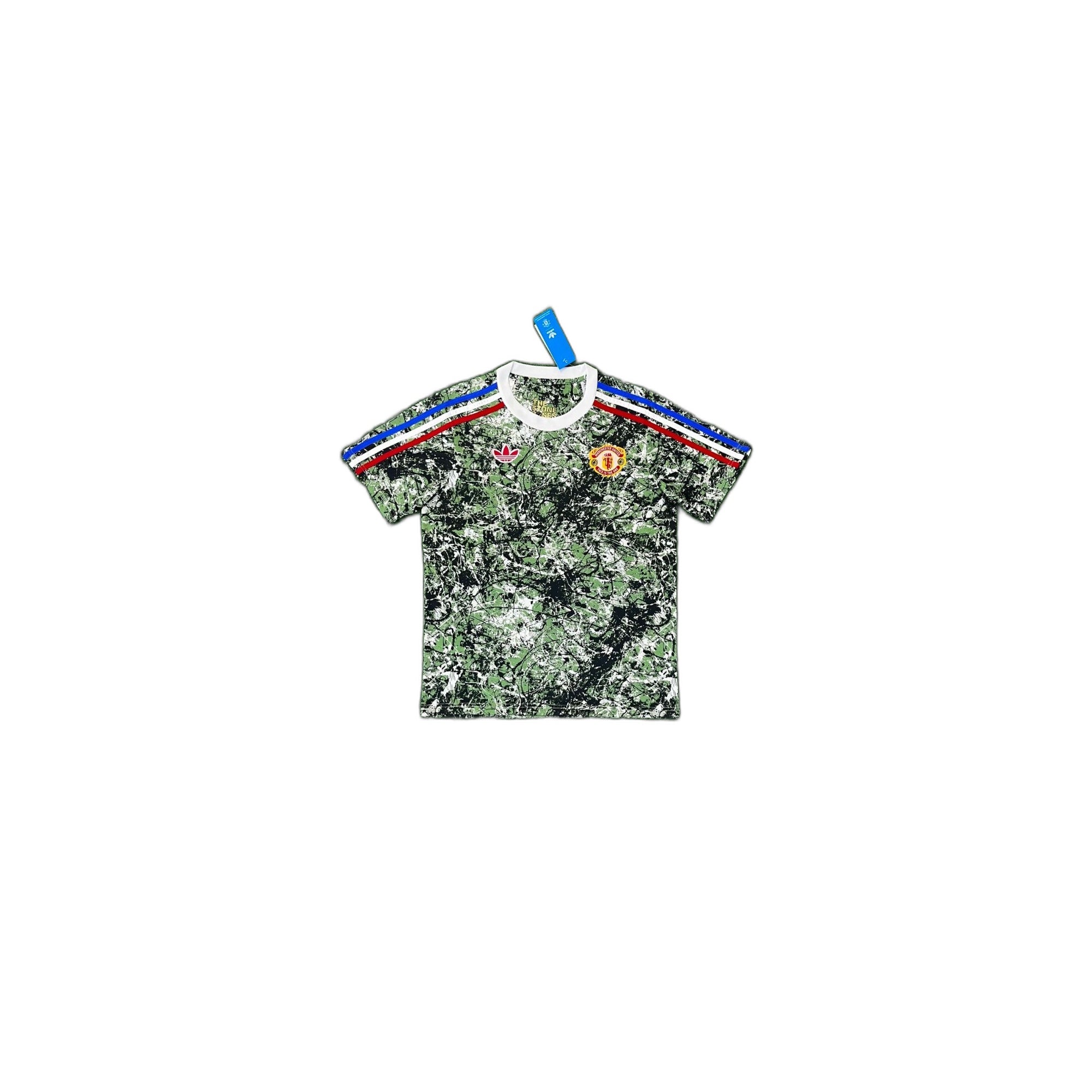 Manchester United Green Camo Shirt (Concept)